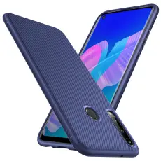 Huawei P40 Lite E - Jazz Twill Skal - Bl&aring;