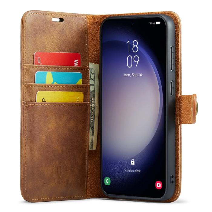 Bild 2, DG.MING Samsung Galaxy S26 2in1 Fodral / Skal Brun