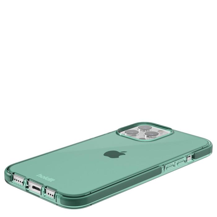 Bild 3, holdit iPhone 12 Pro Max Skal Seethru Moss Green