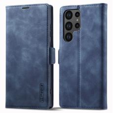 LC.IMEEKE Galaxy S23 Ultra Fodral Flip Läder Blå