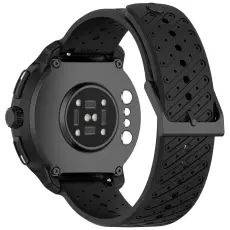 Klockarmband 22 mm Quick Release Silikon Svart