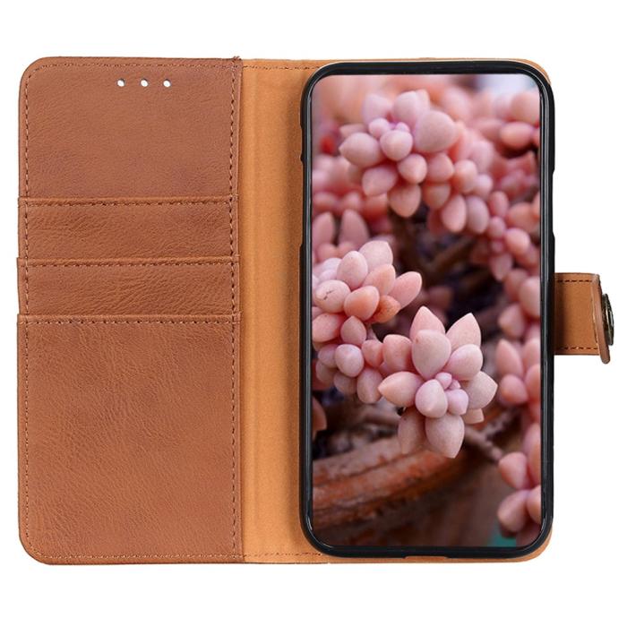 Bild 2, KHAZNEH Galaxy A35 5G Fodral Läder Brun