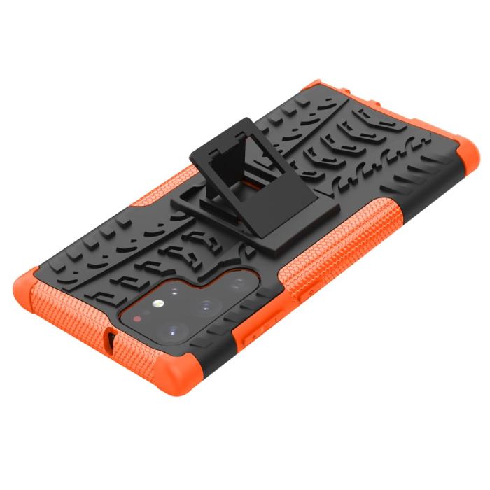 Bild 6, Samsung Galaxy S22 Ultra Skal Ultimata Stöttåligt med Stöd Orange