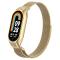 Milanese Loop Metall Armband Xiaomi Smart Band 8 Guld