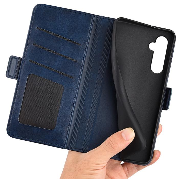 Bild 4, Samsung Galaxy S24 Fodral Med Magnetisk Stängning Blå