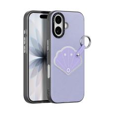 DUX DUCIS iPhone 17 Skal PU-L&auml;der Sn&auml;cka Lila