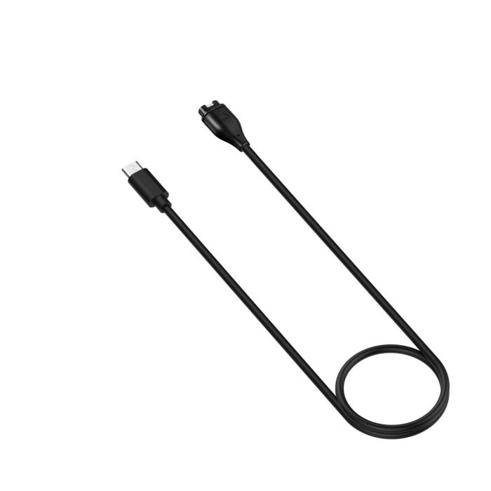Bild 4, USB-C Laddningskabel 1m Garmin Smartwatch Svart