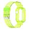 Apple Watch 38/40/41mm Kristall Skal/Armband Neon Gul