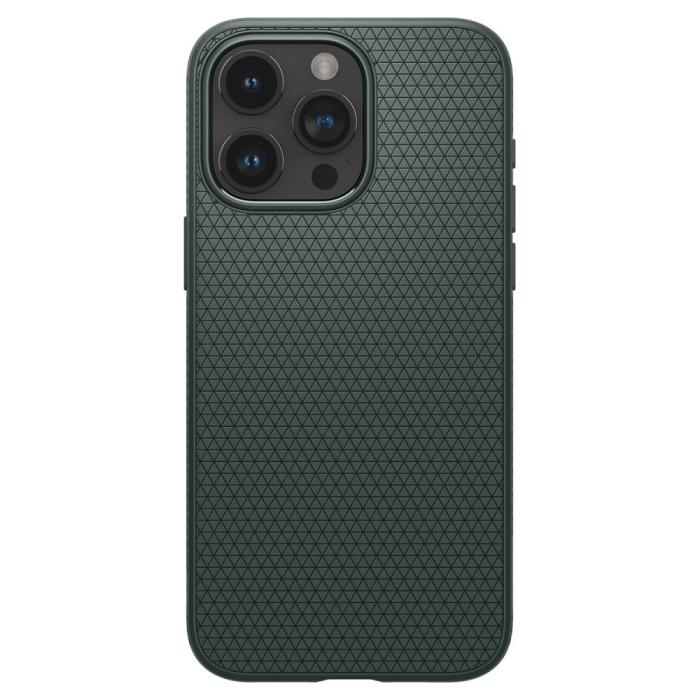 Bild 2, Spigen iPhone 15 Pro Max Skal Liquid Air Abyss Green