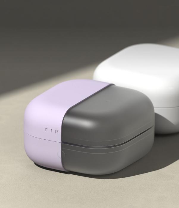 Bild 3, Ringke Galaxy Buds 4 / 4 Pro Skal Silikon Ljus Lila