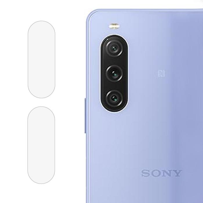 Bild 1, Sony Xperia 10 V 2-PACK Linsskydd Härdat Glas