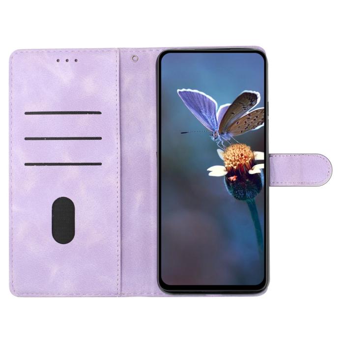 Bild 2, Samsung Galaxy S26 Ultra Fodral Med Blommigt Tryck Läder Lila