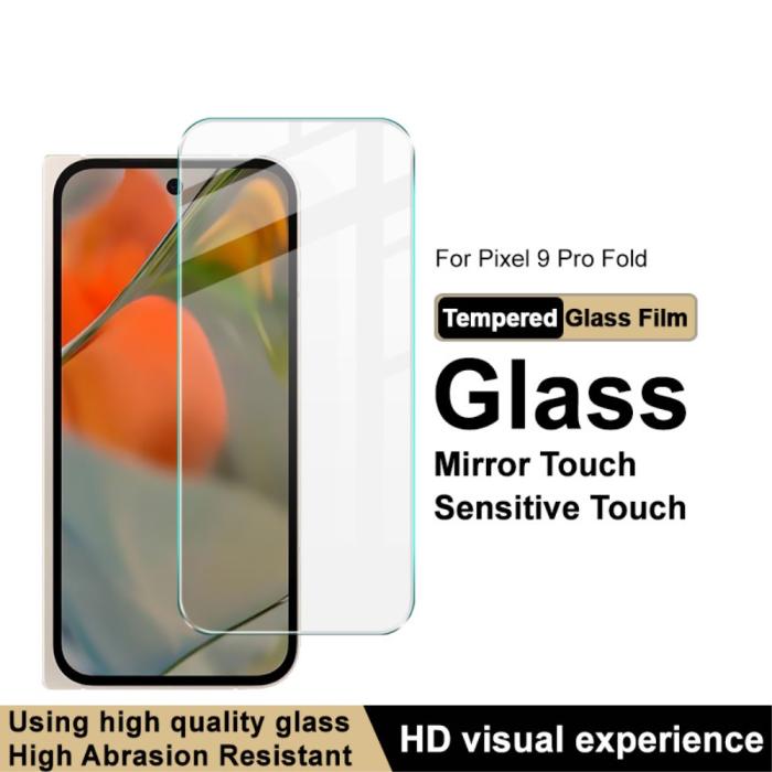 Bild 3, IMAK Google Pixel 9 Pro Fold Skärmskydd Härdat Glas