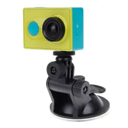 Mini 1/4" Fäste Med Sugkopp För GoPro Svart