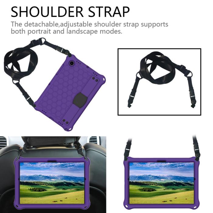 Bild 4, Galaxy Tab A8 10.5 Skal Honeycomb EVA Shockproof Kickstand