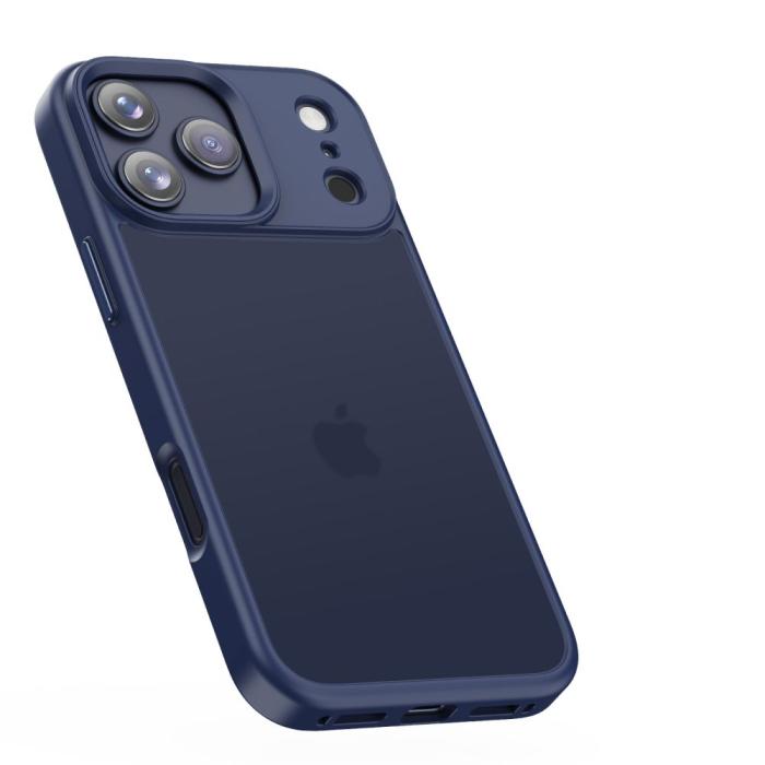 Bild 4, Tech-Protect iPhone 17 Pro Skal MagMat Matte Deep Blue