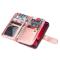 iPhone 11 - 9-korts 2in1 Magnet/Fodral - Roséguld