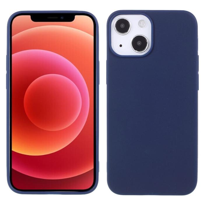 Bild 1, iPhone 13 - Matt TPU Skal - Blå