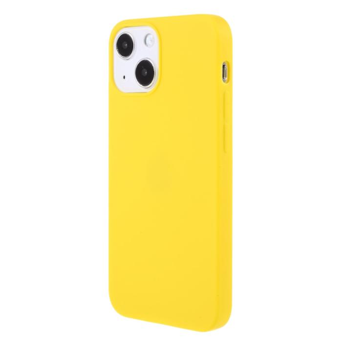 Bild 3, iPhone 13 - Matt TPU Skal - Gul
