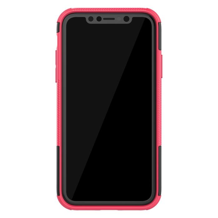 Bild 4, iPhone 11 - Ultimata stöttåliga skalet med stöd - Rosa