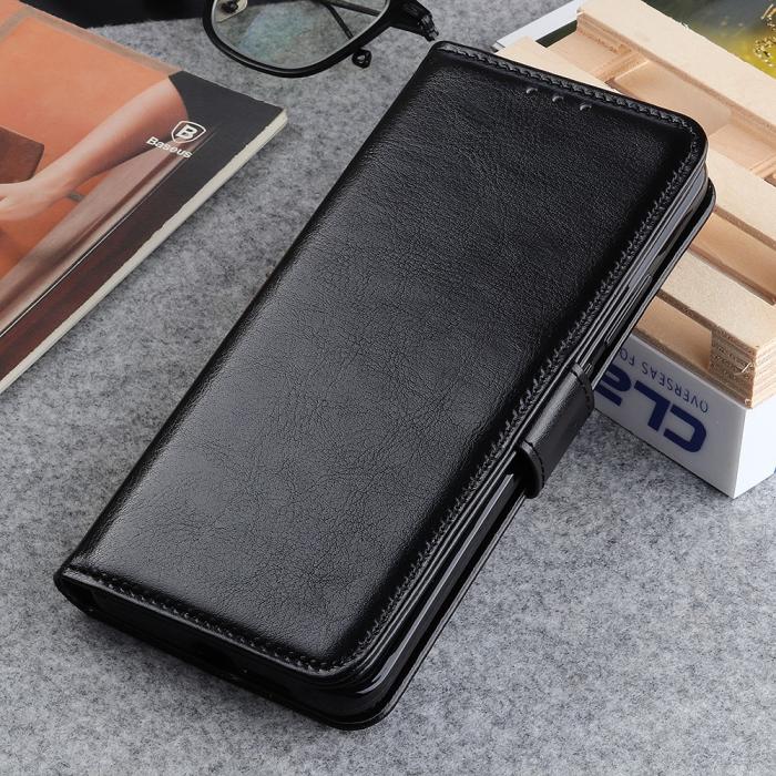 Bild 5, Huawei Y5p - Vintage Plånboksfodral - Svart
