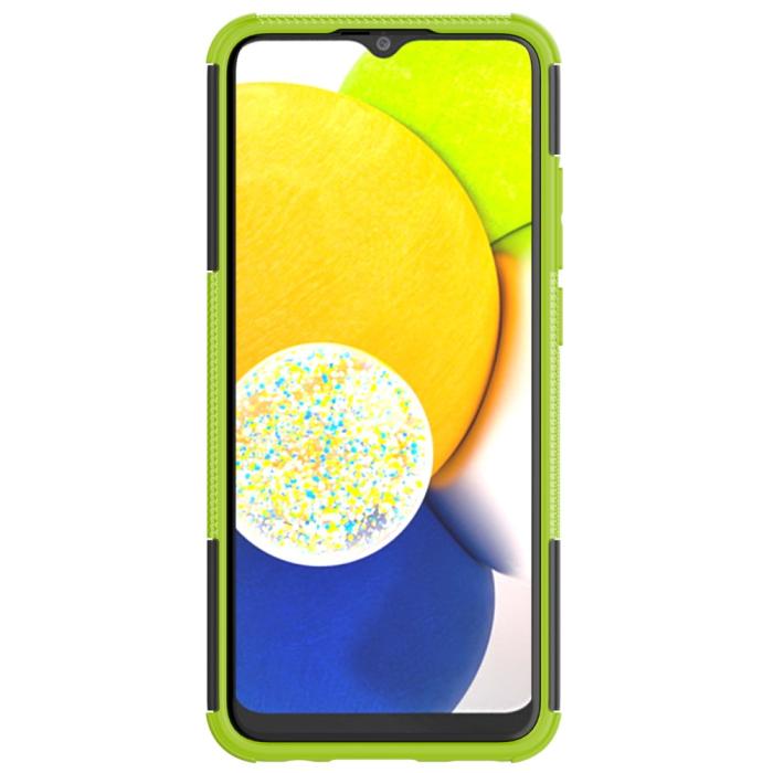Bild 2, Samsung Galaxy A03 Skal Stöttåligt med Stöd Grön