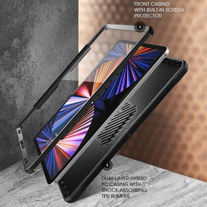 Bild 3, Supcase iPad Pro 11 2020/2021/2022 Skal Pennhållare Unicorn Beetle Pro Svart