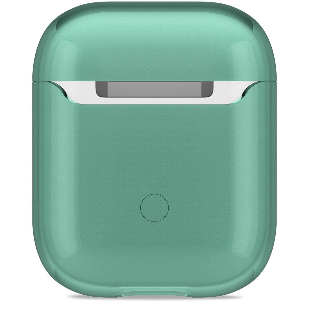 holdit Apple AirPods Nygård Skal Seethru Moss Green