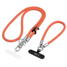Tech-Protect Mobilsn&ouml;re CrossBody & Wrist Rope Orange