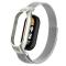 Milanese Loop Metall Armband Xiaomi Smart Band 8 Silver