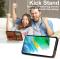 Samsung Galaxy S21 FE Skal Med Kortfack Och Strap Brun