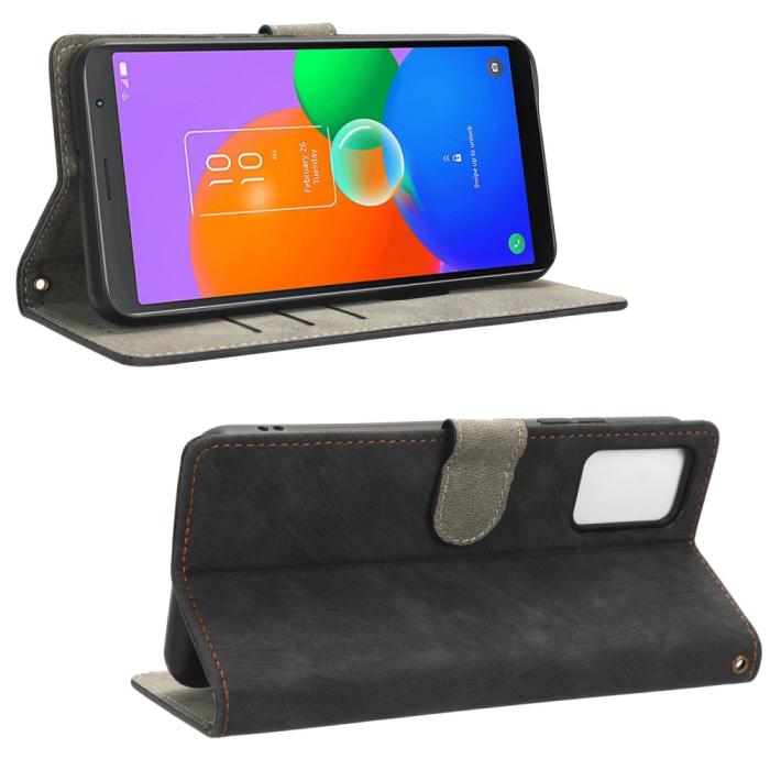Bild 3, TCL 403 (2023) Fodral RFID Läder Svart
