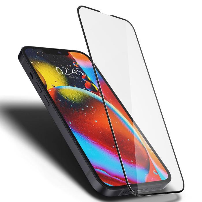 Bild 6, Spigen iPhone 13 Mini Skärmskydd Glass FC