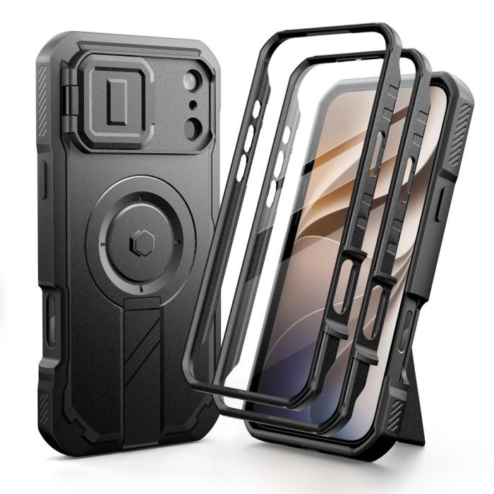 Bild 2, Tech-Protect iPhone 18 Pro/17 Pro Skal 2-SET MagSafe Kevlar