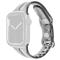 Apple Watch 38/40/41mm CrystalFlex TPU Armband Svart