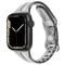 Apple Watch 38/40/41mm CrystalFlex TPU Armband Svart