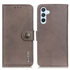 KHAZNEH Samsung Galaxy S24 Fodral Läder Khaki