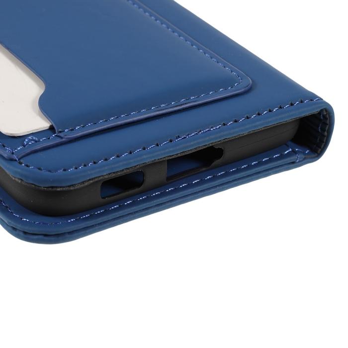 Bild 6, Samsung Galaxy S22 Plus Fodral Flip Med Kortfack Blå