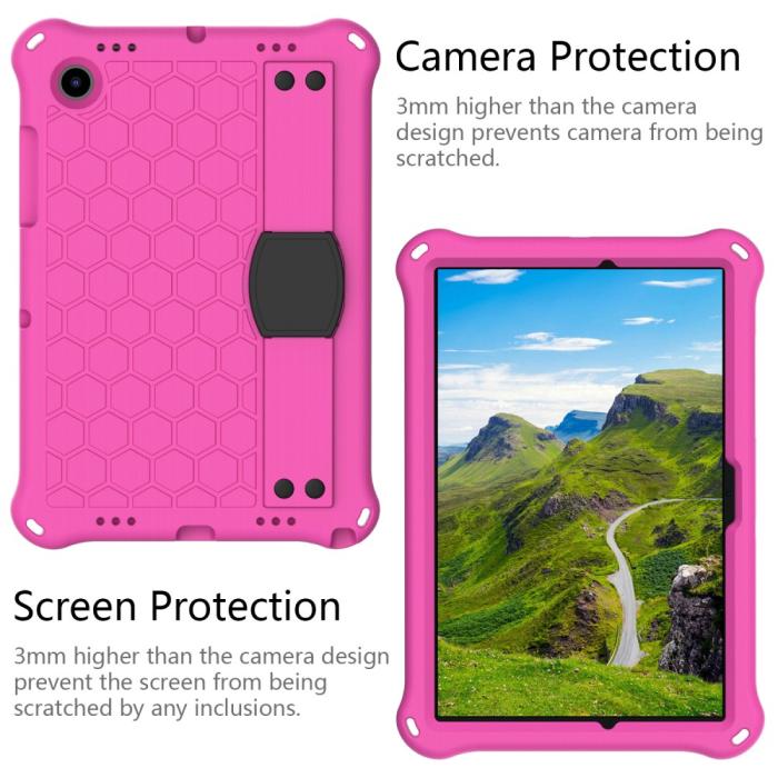 Bild 2, Galaxy Tab A8 10.5 Skal Honeycomb EVA Shockproof Kickstand