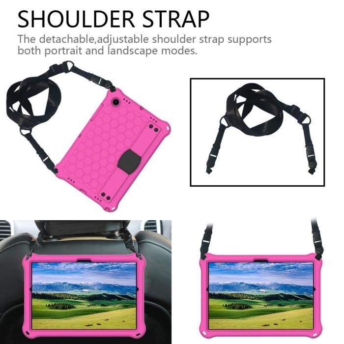 Bild 4, Galaxy Tab A8 10.5 Skal Honeycomb EVA Shockproof Kickstand