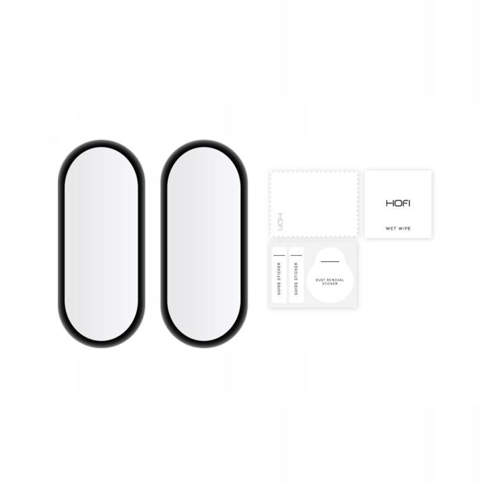 Bild 2, HOFI Xiaomi Mi Smart Band 7 2-PACK Skärmskydd Hybrid Glas