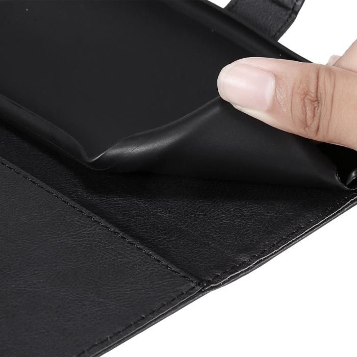 Bild 6, Samsung Galaxy S23 Ultra Fodral Solid Läder Svart
