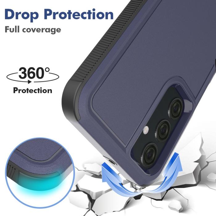 Bild 4, Samsung Galaxy A25 5G Shockproof Xtreme Skal Mörk Blå