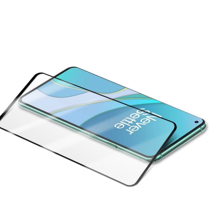 Bild 2, OnePlus 8T / 8T+ - AMORUS Heltäckande Skärmskydd I Härdat Glas