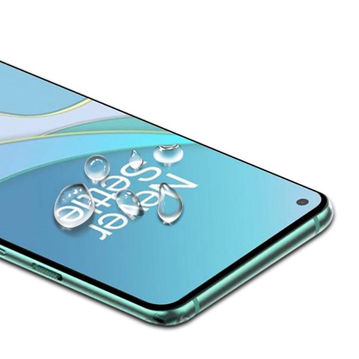 Bild 4, OnePlus 8T / 8T+ - AMORUS Heltäckande Skärmskydd I Härdat Glas