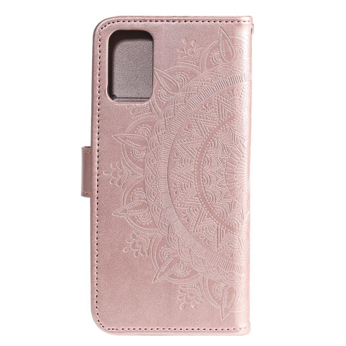 Bild 3, Huawei Y5p - Mandala Plånboksfodral - Roséguld