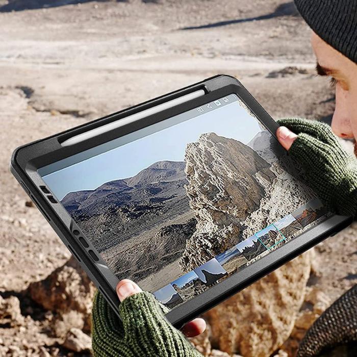 Bild 6, Supcase iPad Pro 11 2020/2021/2022 Skal Pennhållare Unicorn Beetle Pro Svart