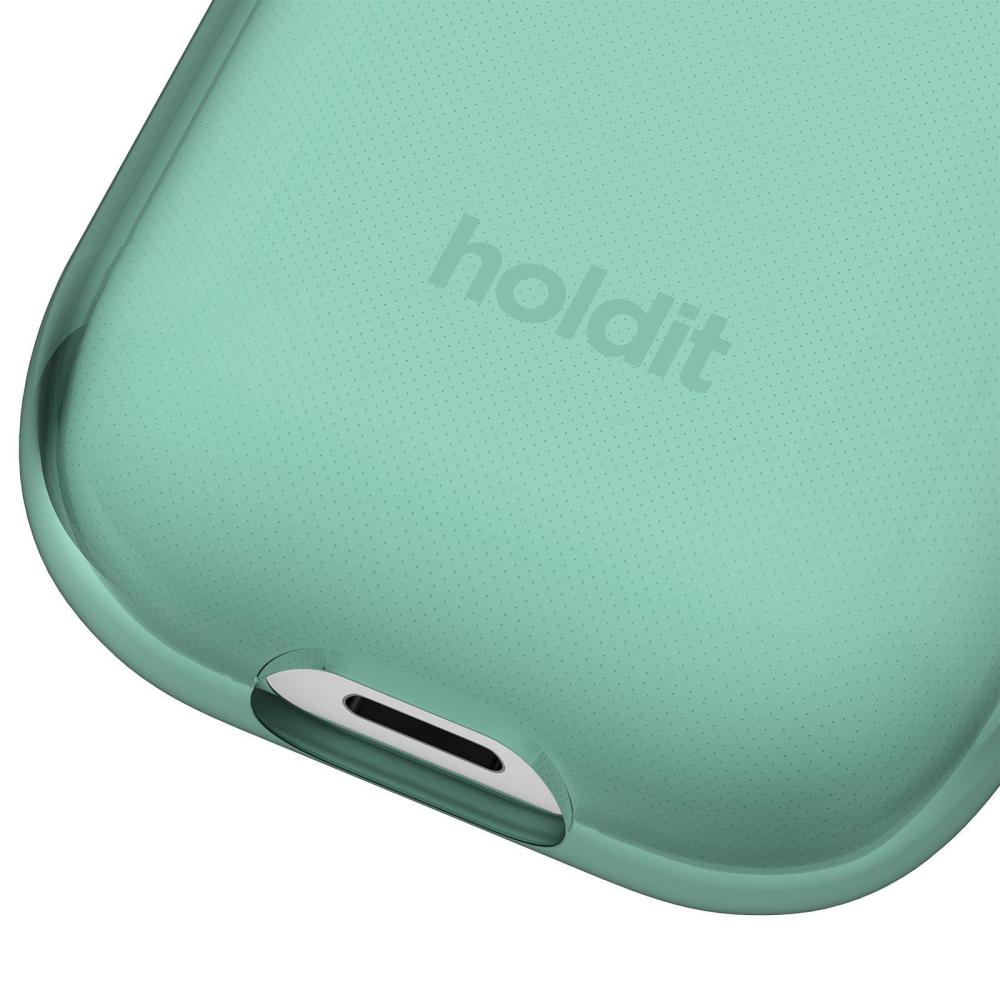 holdit Apple AirPods Nygård Skal Seethru Moss Green