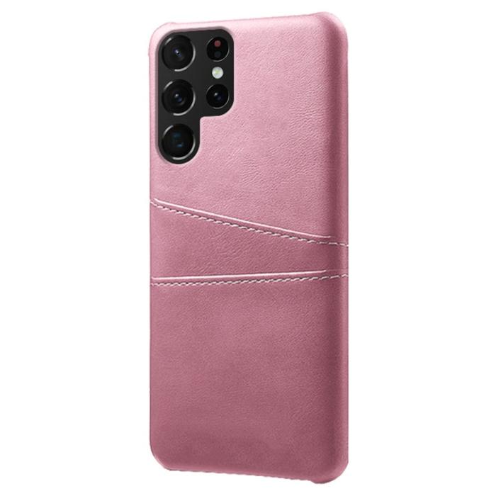 Bild 2, Samsung Galaxy S22 Ultra Skal Kortfack Roséguld