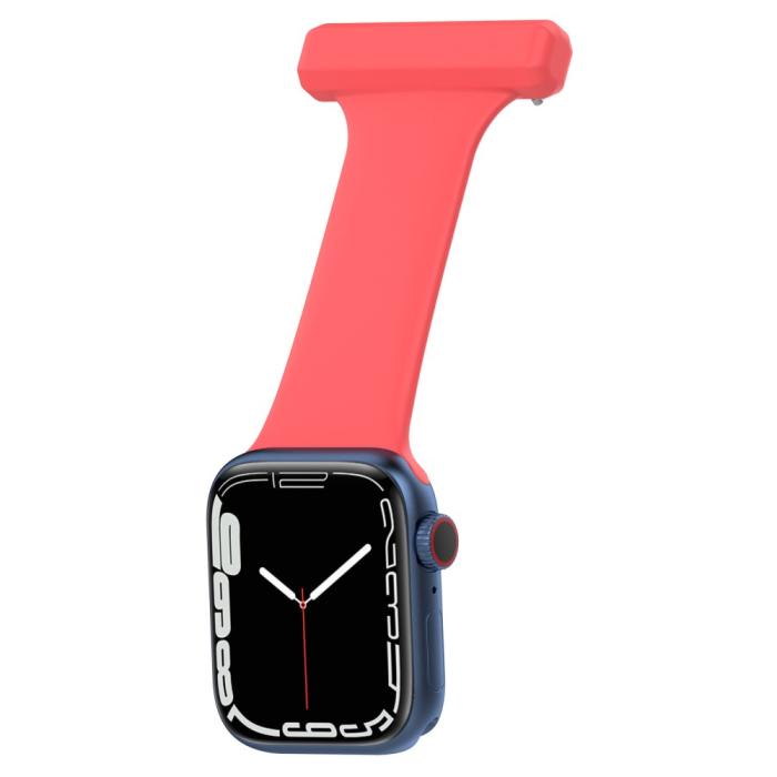 Bild 4, Apple Watch 38/40/41 mm Rem Sjuksköterska Röd